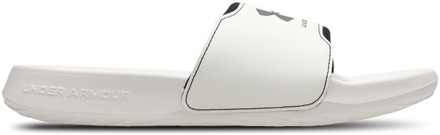 Under Armour Ignite Slippers en Sandalen Heren - Wit - Maat 45 - Rubber White