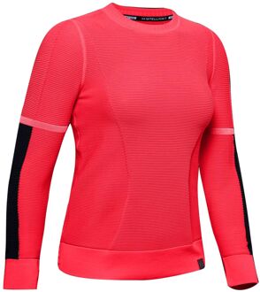 Under Armour IntelliKnit Sweatshirt Neon Trui - Dames - maat XS Roze