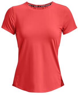 Under Armour IsoChill Run Laser Dames Oranje T-shirt - maat S