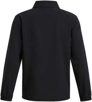 Under Armour Jongens Icon Geweven Coach Jas (Zwart) - maat 9-10J / 134-140cm