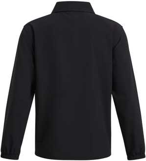 Under Armour Juniors B Icon Woven Coach Jacket voor jongens in zwart - maat 9-10J / 134-140cm