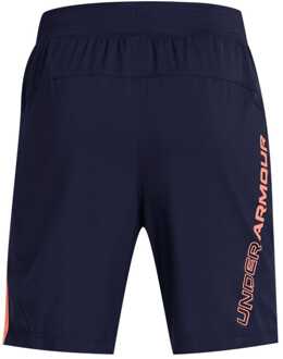 Under Armour Juniors Launch Texture Shorts voor jongens in blauw - 7-8J / 122-128cm