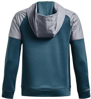 Under Armour Kinder/Kids Grid Fleece Full Zip Jas (Blauw) - maat 13-14J / 158-164cm