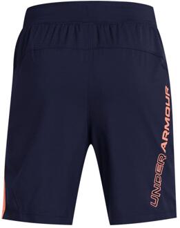 Under Armour Kinderen/Little Kids Launch Textured Shorts (Blauw) - 7-8J / 122-128cm