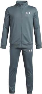 Under Armour Knit Trainingspak Jongens-blaugrau blauwgrijs - S