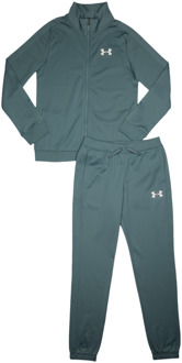 Under Armour Knit Trainingspak Jongens-blaugrau - M