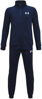 Under Armour Knit Trainingspak Jongens navy - wit - XS * 122/128