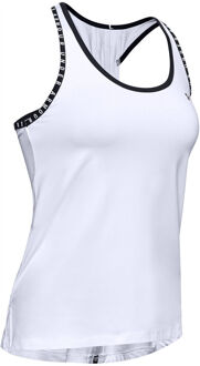 Under Armour Knockout Dames Sporttop - Wit - Maat XL