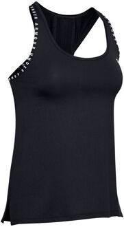 Under Armour Knockout Tank Dames Sporttop - Maat S - Black / Black / White