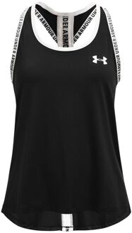 Under Armour Knockout Tanktop Meisjes zwart - XS,S,XL