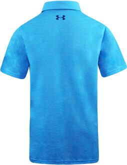 Under Armour Korte Mouw Blauw Kinder Threadborne Poloshirt 1306050 713 - L
