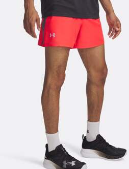 Under Armour Launch 5in Hardloopshorts Heren-Rood,Grijs - S,M,L,XL,XXL