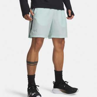 Under Armour Launch 7in  Hardloopshorts Heren-mint, zwart - M