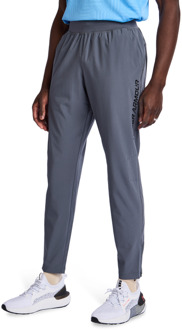Under Armour Launch Broeken Heren - Grijs - Maat XXL - Poly Woven Grey
