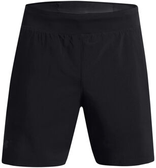 Under Armour Launch Elite 2in1 7in Shorts Heren-Zwart - M