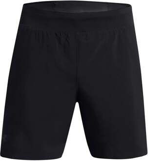 Under Armour Launch Elite 2in1 7in Shorts Heren-Zwart - S,M,L,XL,XXL