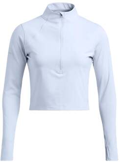 Under Armour Launch Elite Half Zip Hardloopshirt Dames-Blauw - XL