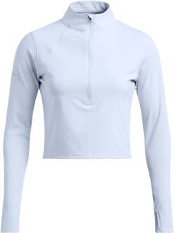 Under Armour Launch Elite Half Zip Hardloopshirt Dames-Blauw - XS,S,M,L,XL