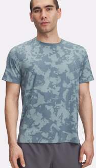 Under Armour Launch Elite Print Hardloopshirt Heren-Petrolblauw,Blauw-grijs - XXL