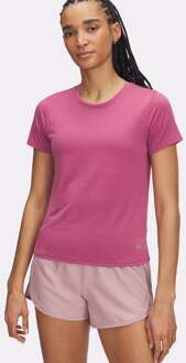 Under Armour Launch Hardloopshirt Dames-Roze - XS,S,M,L,XL
