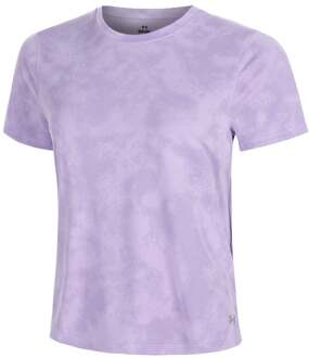 Under Armour Launch Jacquard Hardloopshirt Dames-transparant - M