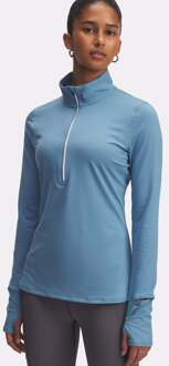 Under Armour Launch Pro Half-Zip Longsleeve Dames-Blauw - XS,L