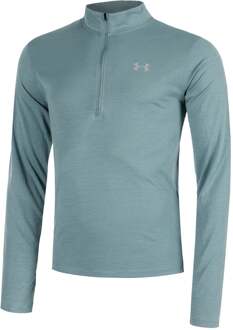 Under Armour Launch Quarter-Zip Longsleeve blauwgrijs - XXL