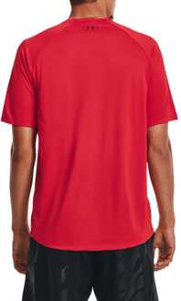 Under Armour Men's Under Armour Tech Print Fill Short Sleeve T-Shirt in Red Rood