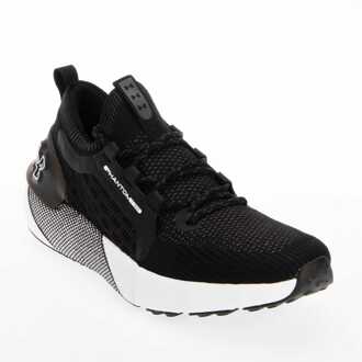 Under Armour Men's Under Armour UA HOVR Phantom 3 SE Running Shoes in Black-White Zwart/wit
