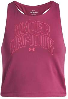 Under Armour Motion Branded Tanktop Meisjes-Pink - XL