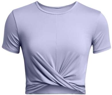 Under Armour Motion Crossover Crop T-shirt Dames paars - L