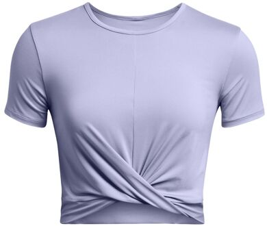Under Armour Motion Crossover Crop T-shirt Dames paars - S