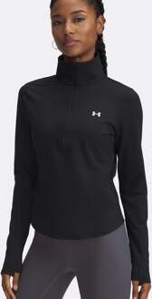 Under Armour Motion Half-Zip Longsleeve Dames-Zwart - S