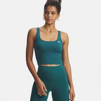 Under Armour Motion Tanktop Dames-groen, wit