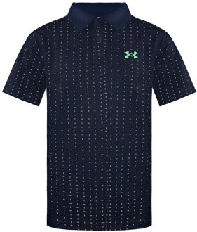 Under Armour mouwkraag Navy Kids Performance Tee Box Poloshirt 1366429 408