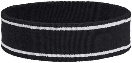 Under Armour Performance Gestreepte Badstof Hoofdband (Zwart) - One Size