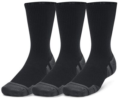 Under Armour Performance Tech Crew Sportsokken Verpakking 3 Stuks zwart - L