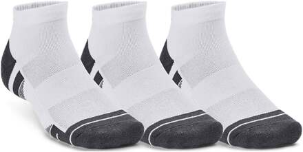 Under Armour Performance Tech Low Tennissokken Verpakking 3 Stuks-Wit - 36.5-42,42-47.5,47.5-50.5