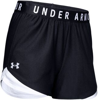 Under Armour Play Up 3.0 Short Dames zwart - wit - XL