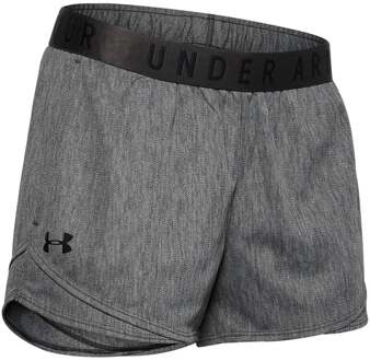 Under Armour Play Up 3.0 Twist Shorts Dames-Grijs - XS