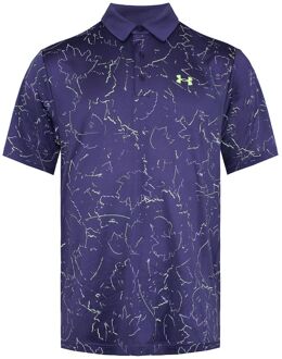 Under Armour Playoff 2.0 Heren Paars Poloshirt - maat