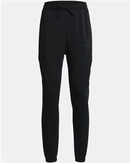 Under Armour Project Rock Dames Zwart Fleece Trainingsbroek