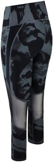 Under Armour Project Rock Enkellegging Dames Zwart/Grijs Zwart/Donkergrijs - M