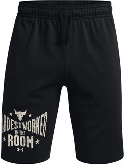 Under Armour Project Rock Terry herenshort zwart