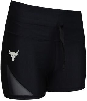 Under Armour Project Rock Womens Black DC Shorts Zwart - XS