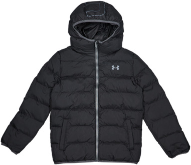Under Armour Pronto Puffer Jassen Kinder - Zwart - Maat 127 - 137 CM - Poly Woven Black