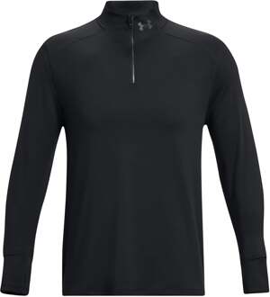 Under Armour Qualifier Run 1/4 Zip Hardloopshirt Heren-Zwart - L