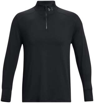 Under Armour Qualifier Run 1/4 Zip Hardloopshirt Heren-Zwart - M