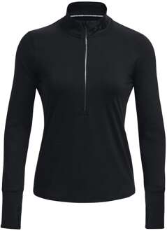 Under Armour Qualifier Run Half-Zip Longsleeve Dames-Zwart
