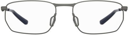Under Armour Rechthoekige Metalen Frame Bril Grijs - One Size